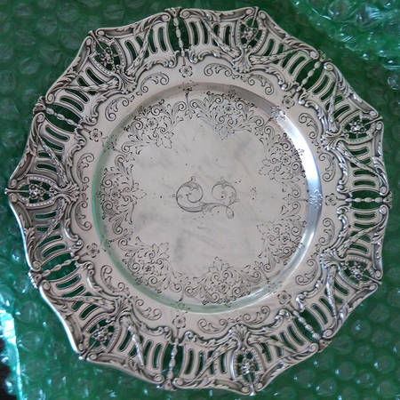 3143-47 (Sterling, Hollowware) Bread Plate