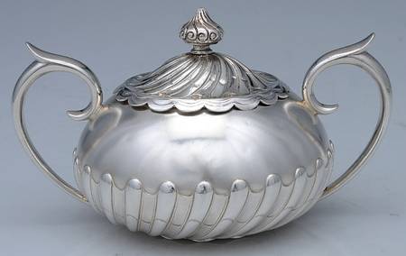1780 (Sterling, Hollowware) Sugar Bowl & Lid
