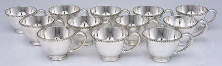 G224SG (Sterling, Hollowware) Punch Cup - Set of 12