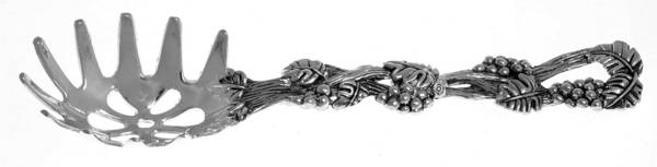 Grape (Silverplate) Solid Pasta Server