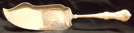 A5421 (Sterling) Large Solid Fish Serving Knife