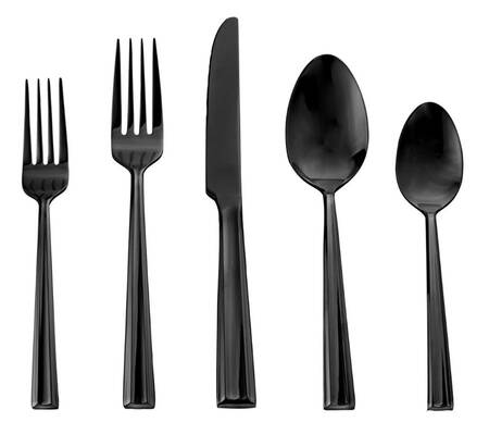 Plait Black (Stainless) Fork