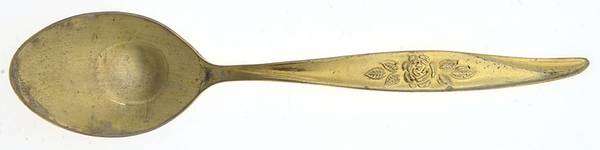 Avon Rose (Gold Electroplate) Teaspoon