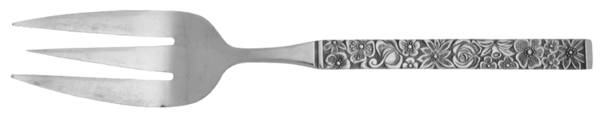 Finesse (Stainless) Large Solid Cold Meat Serving Fork
