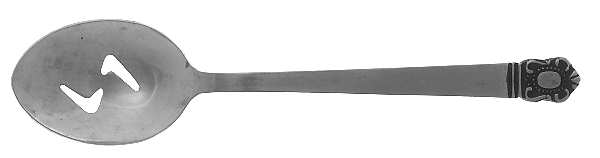 Mystique (Stainless) Pierced Tablespoon (Serving Spoon)