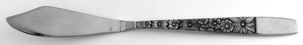 Spring Lake (Stainless) Flat Handle Master Butter Knife