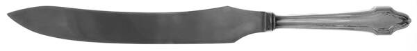 HAS1 (Sterling, No Monograms) Large Stainless Blade Roast Carving Knife