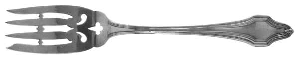 HAS1 (Sterling, No Monograms) Individual Salad Fork