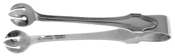 HAS1 (Sterling, No Monograms) Bon Bon Tongs