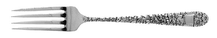 Ribbon Rose (Sterling, 1942) Fork by Hallmark