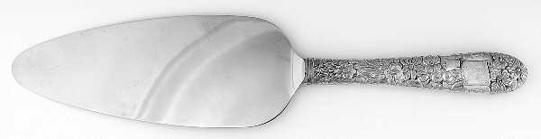 Ribbon Rose (Sterling, 1942) Pie Server with Stainless Blade