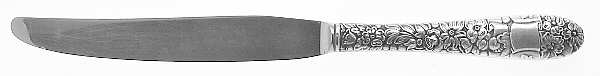Ribbon Rose (Sterling, 1942) Modern Hollow Knife