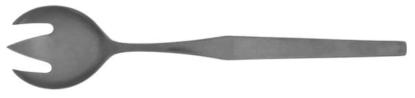 HCK1 (STAINLESS) Solid Salad Serving Fork