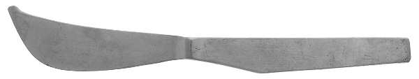 HCK1 (STAINLESS) Flat Handle Butter Spreader