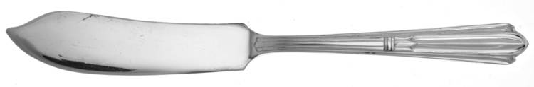 HCS2 (SILVERPLATE) Flat Handle Master Butter Knife