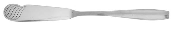 HEN3 (STAINLESS) Flat Handle Butter Spreader