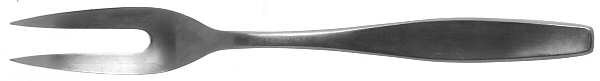Azur (Stainless) Medium 2-Tine Cold Meat Serving Fork