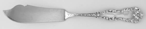 HMD2 (STERLING) Flat Handle Master Butter Knife