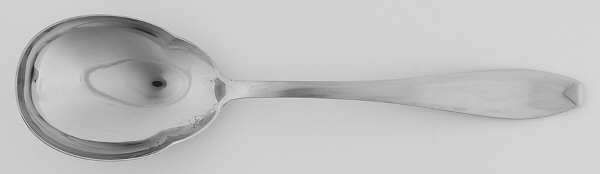 HOF1 (Stainless) Solid Smooth Casserole Spoon