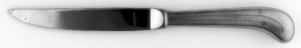 HOF4 (STAINLESS) Individual Pistol Handle Steak Knife