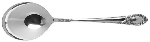 Silver Locket (Silverplate) Round Bowl Soup Spoon (Cream Soup)