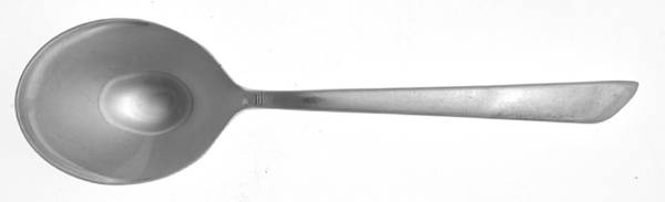 Silver Willow (Silverplate, 1960) Round Bowl Soup Spoon (Cream Soup)