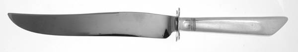 Silver Willow (Silverplate, 1960) Small Steak Carving Knife with Stainless Blade