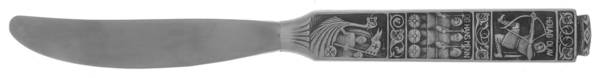 Kongetinn (Pewter) Individual Fruit Knife with Stainless Blade by Hardanger
