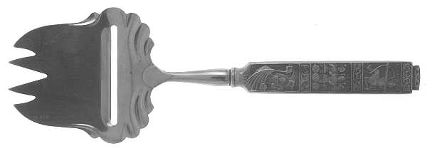 Kongetinn (Pewter) Cheese Plane with Stainless Plane