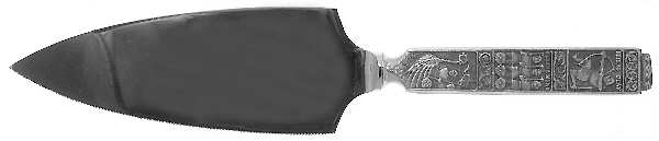 Kongetinn (Pewter) Pie Server with Stainless Blade