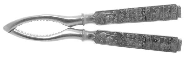 Kongetinn (Pewter) Silverplate Grip Nut Cracker