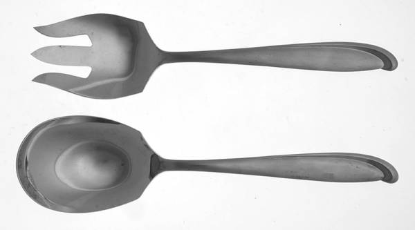 Young Hope (Stainless) (2 Pc) Solid Salad Set