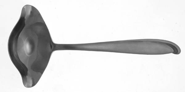 Young Hope (Stainless) 2 Spout Gravy Ladle-Solid Piece