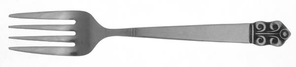 Danish King (Stainless) Individual Salad Fork