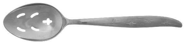 First Star (Stainless) Pierced Tablespoon (Serving Spoon)