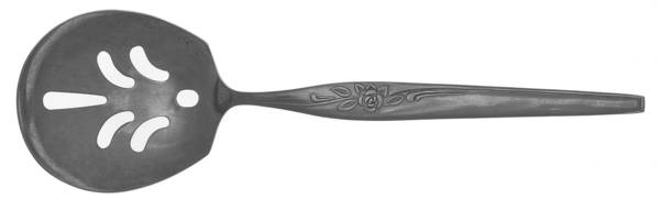Island Queen (Stainless, Floral) Pierced Tablespoon (Serving Spoon)