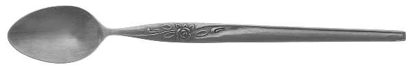 Island Queen (Stainless, Floral) Iced Tea Spoon