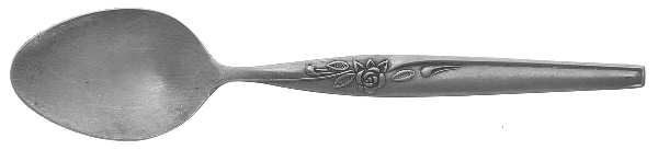 Island Queen (Stainless, Floral) Teaspoon