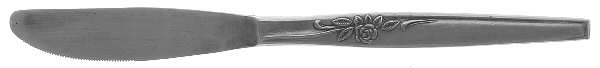Island Queen (Stainless, Floral) Modern Solid Knife