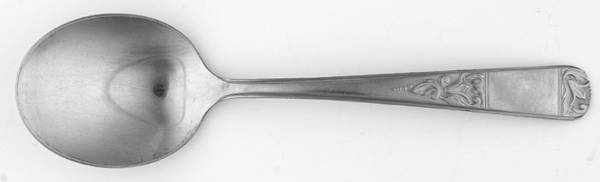 Tulip (Stainless) Round Bowl Soup Spoon (Gumbo)