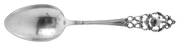 York (Sterling, 1898) Dessert/Oval Soup Spoon