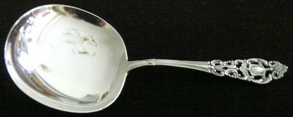 York (Sterling, 1898) Solid Bon Bon Spoon