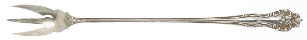 Queen (Sterling, 1893) Large Lettuce Serving Fork