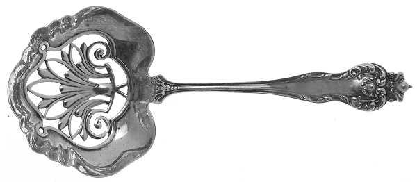 Queen (Sterling, 1893) Solid Bon Bon Spoon