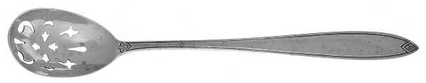 Fiesta (Sterling, 1942) Pierced Bowl Short Handle Olive Spoon