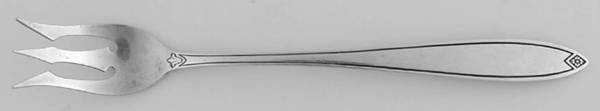 Fiesta (Sterling, 1942) Short Handle Pickle/Olive Fork