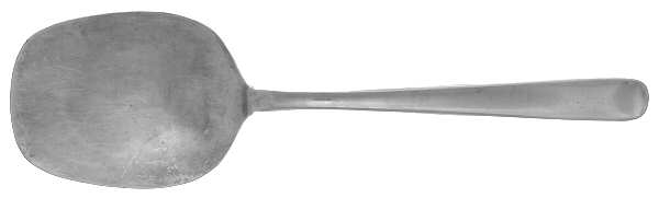HCO2 (STAINLESS) Solid Salad Serving Spoon