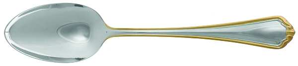 Knights Bridge (gold accent) Place/Oval Soup Spoon