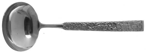 Flower Garden (Stainless) Solid Gravy Ladle