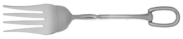 Attelage(Stainless) Cold Meat Fork Large, Stainless Tines HC